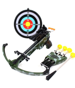 Camouflage Toy Crossbow Set