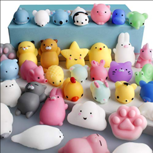 FLY2SKY 28pcs Mochi Squishy Toys