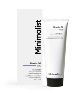 Minimalist 5% Marula Oil Moisturizer: 