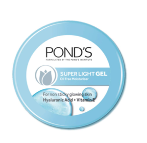 Ponds Super Light Gel Oil Free Moisturiser With Hyaluronic Acid + Vitamin E: